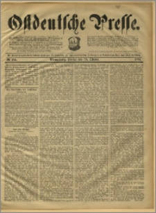 Ostdeutsche Presse. J. 15, 1891, nr 254