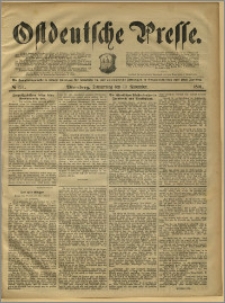 Ostdeutsche Presse. J. 15, 1891, nr 271