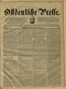 Ostdeutsche Presse. J. 15, 1891, nr 281