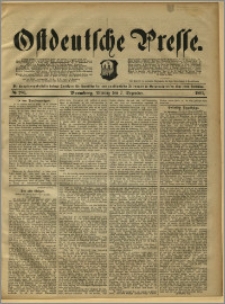 Ostdeutsche Presse. J. 15, 1891, nr 286