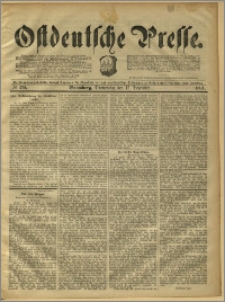 Ostdeutsche Presse. J. 15, 1891, nr 295