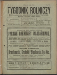Tygodnik Rolniczy 1923, R. 7 nr 5/6