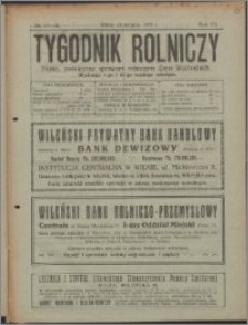 Tygodnik Rolniczy 1923, R. 7 nr 17/18