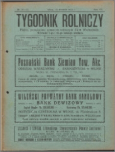 Tygodnik Rolniczy 1923, R. 7 nr 21/22
