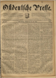Ostdeutsche Presse. J. 17, 1893, nr 120