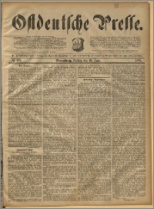 Ostdeutsche Presse. J. 17, 1893, nr 139