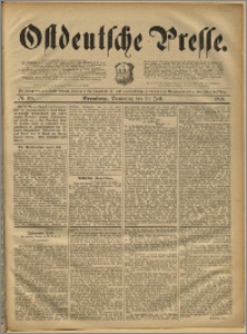 Ostdeutsche Presse. J. 17, 1893, nr 168