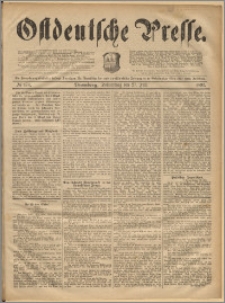 Ostdeutsche Presse. J. 17, 1893, nr 174