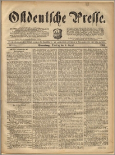 Ostdeutsche Presse. J. 17, 1893, nr 184