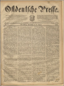 Ostdeutsche Presse. J. 17, 1893, nr 188