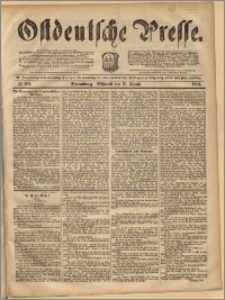 Ostdeutsche Presse. J. 17, 1893, nr 191