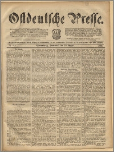 Ostdeutsche Presse. J. 17, 1893, nr 194
