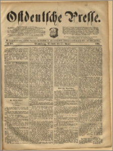 Ostdeutsche Presse. J. 17, 1893, nr 197