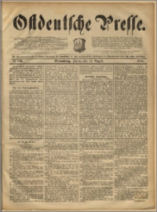 Ostdeutsche Presse. J. 17, 1893, nr 199