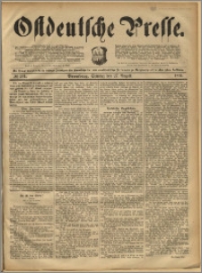 Ostdeutsche Presse. J. 17, 1893, nr 201