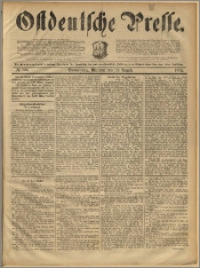 Ostdeutsche Presse. J. 17, 1893, nr 203