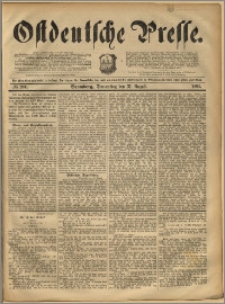 Ostdeutsche Presse. J. 17, 1893, nr 204