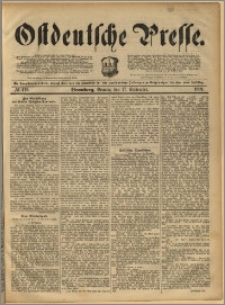 Ostdeutsche Presse. J. 17, 1893, nr 219