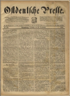 Ostdeutsche Presse. J. 17, 1893, nr 220