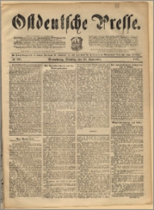 Ostdeutsche Presse. J. 17, 1893, nr 226