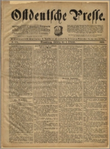 Ostdeutsche Presse. J. 17, 1893, nr 231