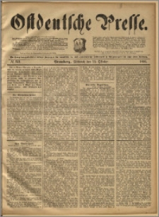Ostdeutsche Presse. J. 17, 1893, nr 251
