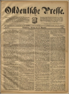 Ostdeutsche Presse. J. 17, 1893, nr 267