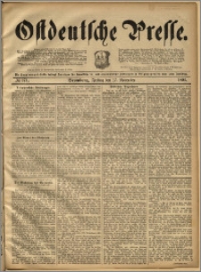 Ostdeutsche Presse. J. 17, 1893, nr 271