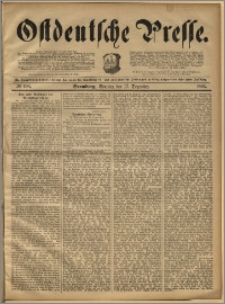 Ostdeutsche Presse. J. 17, 1893, nr 296