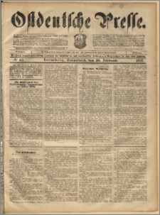 Ostdeutsche Presse. J. 21, 1897, nr 43