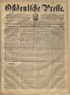 Ostdeutsche Presse. J. 21, 1897, nr 45