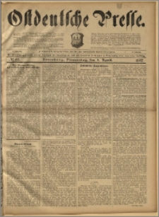 Ostdeutsche Presse. J. 21, 1897, nr 83
