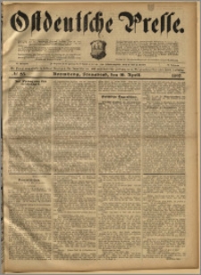 Ostdeutsche Presse. J. 21, 1897, nr 85