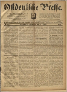 Ostdeutsche Presse. J. 21, 1897, nr 86