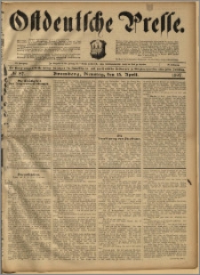 Ostdeutsche Presse. J. 21, 1897, nr 87