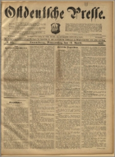 Ostdeutsche Presse. J. 21, 1897, nr 89