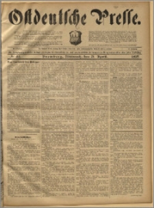 Ostdeutsche Presse. J. 21, 1897, nr 92