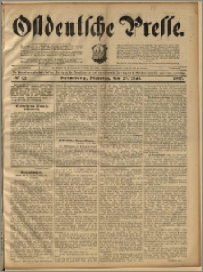 Ostdeutsche Presse. J. 21, 1897, nr 121