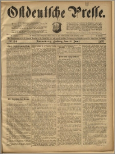 Ostdeutsche Presse. J. 21, 1897, nr 134