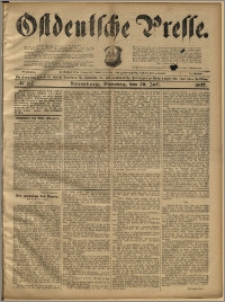Ostdeutsche Presse. J. 21, 1897, nr 167