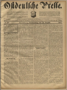 Ostdeutsche Presse. J. 21, 1897, nr 199