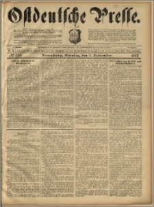 Ostdeutsche Presse. J. 21, 1897, nr 208