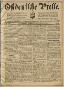 Ostdeutsche Presse. J. 21, 1897, nr 209