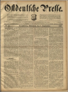 Ostdeutsche Presse. J. 21, 1897, nr 210