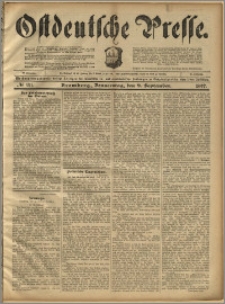 Ostdeutsche Presse. J. 21, 1897, nr 211