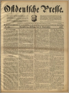 Ostdeutsche Presse. J. 21, 1897, nr 212