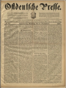 Ostdeutsche Presse. J. 21, 1897, nr 214