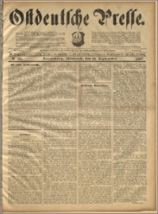 Ostdeutsche Presse. J. 21, 1897, nr 216