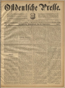 Ostdeutsche Presse. J. 21, 1897, nr 219