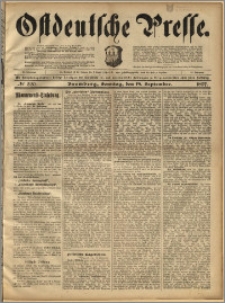 Ostdeutsche Presse. J. 21, 1897, nr 220